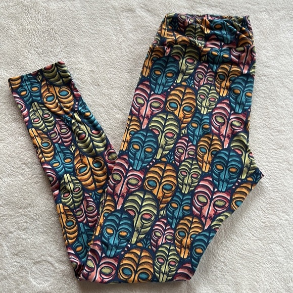 CLEARANCE DISNEY VILLAINS DR FACILIER PRINCESS AND THE FROG LEGGINGS TC EUC - Picture 3 of 4